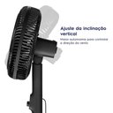 Ver imagem 3 de Ventilador de Coluna 40cm 6 Pás Duoforce Air Efs40 Electrolux