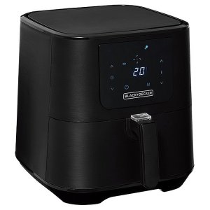 Fritadeira Elétrica Digital 7l Black+decker Preto 127v 1700w