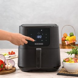 Fritadeira Elétrica Digital 7l Black+decker Preto 127v 1700w - 2