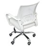 Cadeira de Escritório com Base Cromada Prizi Branca - 9050 - 3