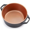 Ver imagem 6 de Caçarola Le Cook 20cm Premier Black com Revestimento Ceramico Lc1862