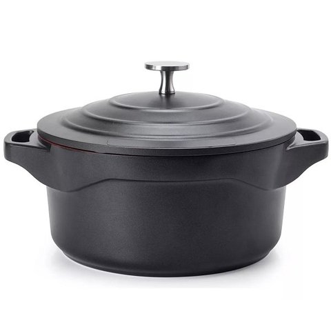 Caçarola Le Cook 20cm Premier Black com Revestimento Ceramico Lc1862