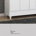 Ver mais imagens de Guarda Roupa Casal 8 Portas e 2 Gavetas Paranaguá Branco