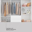 Ver imagem 7 de Guarda Roupa Casal 8 Portas e 2 Gavetas Paranaguá Branco