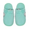 Pantufa Microfibra Porto Franco Verde M - 2