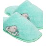 Pantufa Microfibra Porto Franco Verde M - 3