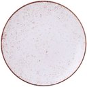 Ver imagem 7 de Jogo 12 Pratos Rústicos de Porcelana 25cm Marrom Tramontina Decorado Mesa Posta