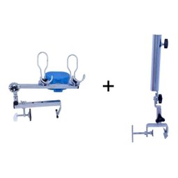 Suporte Vara P/ Barco 2 Varas + Suporte De Guarda Sol Borda - 3