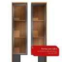 Ver imagem 7 de Conjunto de Escritório Completo LED e Vidro 7 Peças 6 Portas 173CMX52,5CMX230CM Linha Liga Modulado