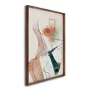 Ver imagem 2 de Quadro Decorativo Caricatura Homem com 1 Tela de Parede para Escritório Banheiro Hall 60cm X 90cm Com Vidro