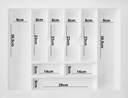 Ver imagem 2 de Organizador de Gavetas para Talher Og-101- Branco