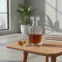 Ver imagem 2 de Kit 7 Peças Garrafa/copos Whisky Home&co Vidro 750ml/340ml Transparente