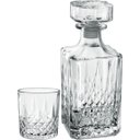 Ver imagem 3 de Kit 7 Peças Garrafa/copos Whisky Home&co Vidro 750ml/340ml Transparente