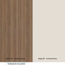 Ver imagem 4 de Balcão de Cozinha 80cm 2 Gavetões com Tampo Aspen Luciane Móveis