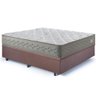 Base Box Baú Casal 138x188 Suede com Colchão New 4 Estações Molas Ensacadas - 4
