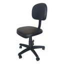 Ver imagem 4 de Cadeira de Escritório Kit 2 Secretaria Giratória Ergonômica Executiva Anatômica Rodízios Courino