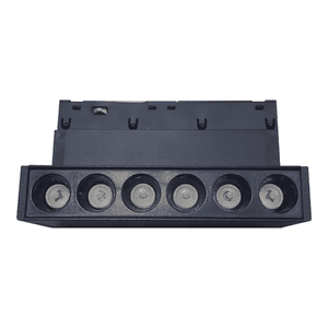Spot Concent Mag Direcionavel 6w 2700k 48v 120mm Pt Trilho