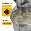 Ver imagem 2 de Batedeira Planetária BATI30 3 Velocidades Inox Rhino 27L 220V