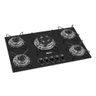 Cooktop 5 Bocas a Gás Clarice Tripla Chama Preto - Bivolt - 1
