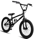 Ver imagem 1 de Bicicleta Aro 20 Bmx Pro-x Infantil Série 1 Aro Aero Freio V-brake - Preto+branco