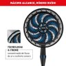 Ventilador de Coluna Arno X-treme 40cm Preto Ve9c - 220v - 3