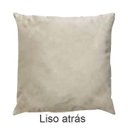 Ver imagem 7 de Kit 2 Capas para Almofada Drapeada em Veludo Quadrada 60x60 Preto e Bege