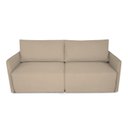 Ver imagem 4 de Sofá para Sala de Estar Retrátil 198cm x 85cm Tecido Safira Paris Bege