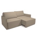 Ver imagem 6 de Sofá para Sala de Estar Retrátil 198cm x 85cm Tecido Safira Paris Bege