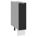 Ver imagem 1 de Balcão Porta-temperos 20 Cm 1 Porta (sem Tampo) Branco/preto Lux Madesa Branco/preto