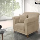 Ver imagem 3 de Kit 2 Poltronas Decorativas Retro Polo Suede 1101 Ezz 1101