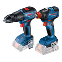 Ver imagem 3 de Combo Parafusadeira Bosch Gsb18v50+chave Impacto Gdx18v200 C/2bat 2ah