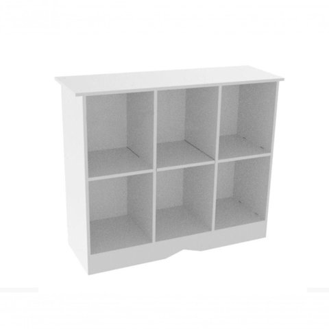 Organizador Infantil Conde 2 Portas 2 Gavetas MDF 106cm Woodcore