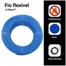 Fio Cabo Flexivel 2.5mm Antichama 100 Metros Cobre Rolo C Inmetro Azul - 2