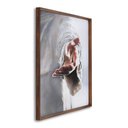 Ver imagem 2 de Quadro Decorativo Religioso Mão de Deus Pai com 1 Tela Cm ou Cm de Parede para Sala Quarto Hall 60cm Com Vidro