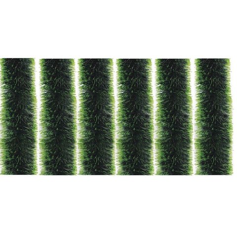 Kit Festão PVC Verde Duo 9CMX2M 6 Peças Total 12 Metros
