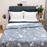 Edredom Casal 100% Algodão 200 Fios Flowers PRIVILEGIO 33851 - 5
