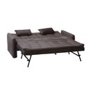 Ver imagem 4 de Sofá Cama Reclinável 3 Lugares Casal com Bicama Auxiliar Madalena Matrix