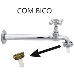 Torneira Longa Comprida Pia Tanque Jardim Cozinha 22cm - 3