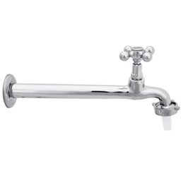 Torneira Longa Comprida Pia Tanque Jardim Cozinha 22cm - 1