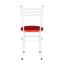 Ver imagem 4 de Cadeira Epoxi Branca para Cozinha:vermelho