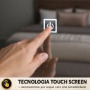 Ver imagem 3 de Espelho de LED Touch Retangular com 3 Cores de Luz 60x80 cm