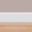 Ver imagem 4 de Kit 6m Linear Rodapé PVC Edge Branco Boleado 27cm x 13mm x 2m Arkhé