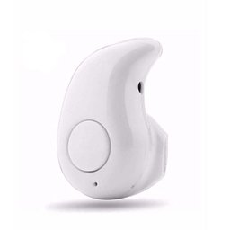 Mini Fone de Ouvido sem Fio Bluetooth V4.0 Branco - 1