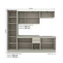 Ver imagem 4 de Cozinha Compacta Modulada 100% MDF 5 Peças com Tampo Areia HP Fineze