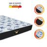 Colchão Casal GAZIN de Espuma Paulista Gazin 128x188x20cm Branco/Preto - Suporta até 80kg por Pessoa - 3