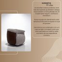Ver mais imagens de Poltrona Marselha 86cm Giratoria Suede Cappuccino Corino Marrom Premiun para Sala