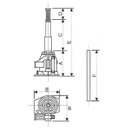 Ver imagem 2 de Macaco Hidráulico 3,5 TON EFF 3500 BOVENAU