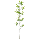 Ver imagem 2 de Kit 10 Buques Galhos Folhagem de Bamboo Decorativos Grande 1.5mt