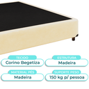 Ver imagem 2 de Cama Box Viuvo Bege Nature 128x188
