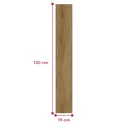 Ver imagem 3 de Piso Vinilico Biancogres Acetinado Naviglio Lazio 19x130cm - Caixa C/ 3,95m² Retificado